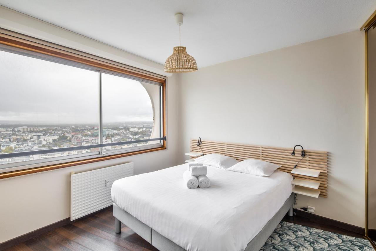 Ferienwohnung Le Nouvel Horizon - Panoramique Sur Rennes Exterior foto