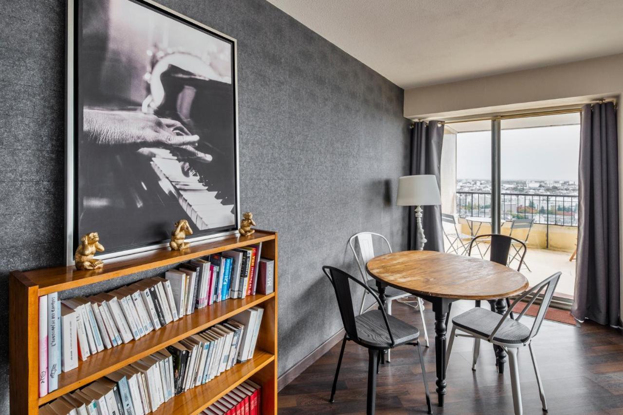Ferienwohnung Le Nouvel Horizon - Panoramique Sur Rennes Exterior foto